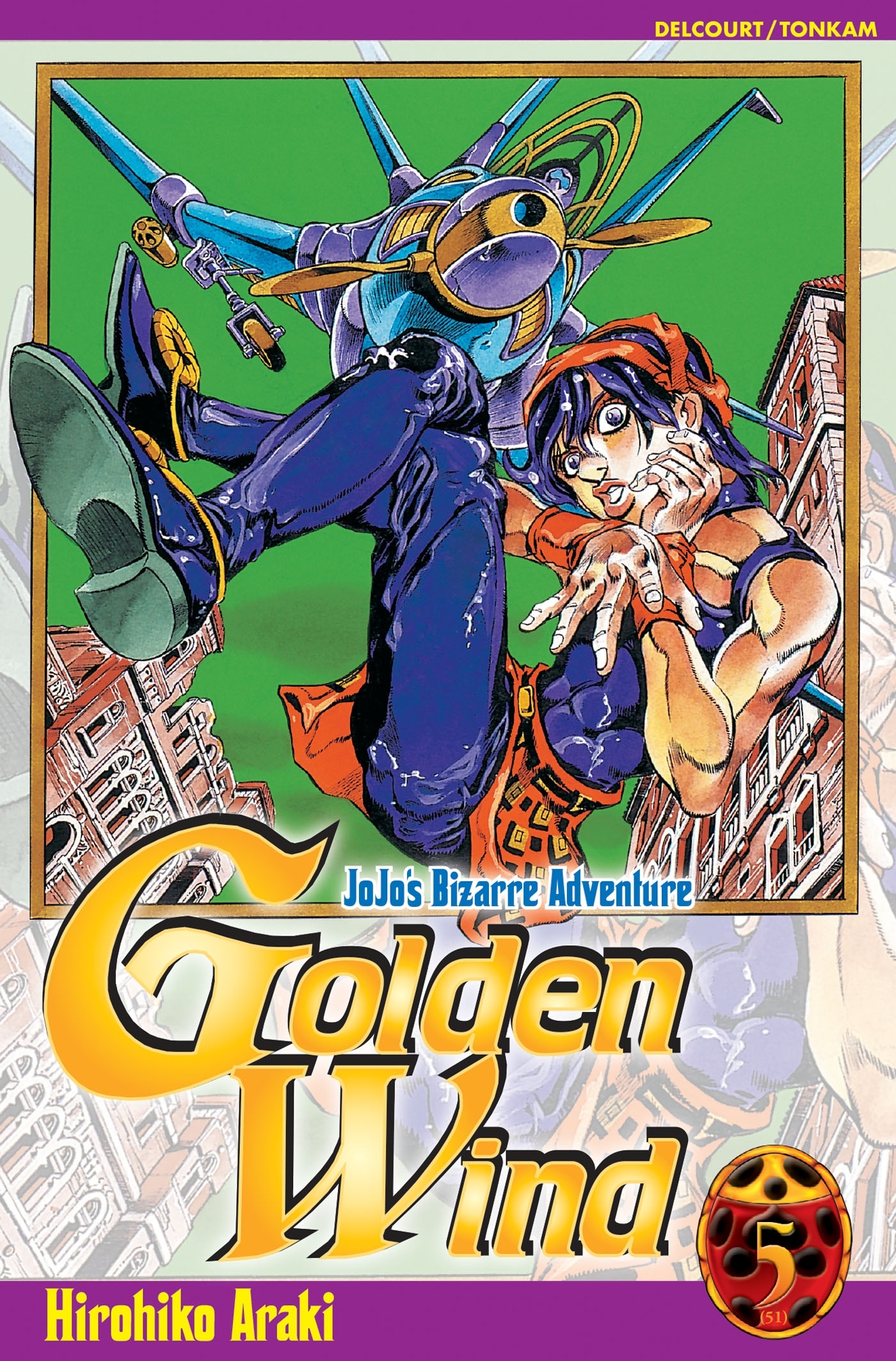 Jojo's - Golden Wind T05 (9782845809116-front-cover)