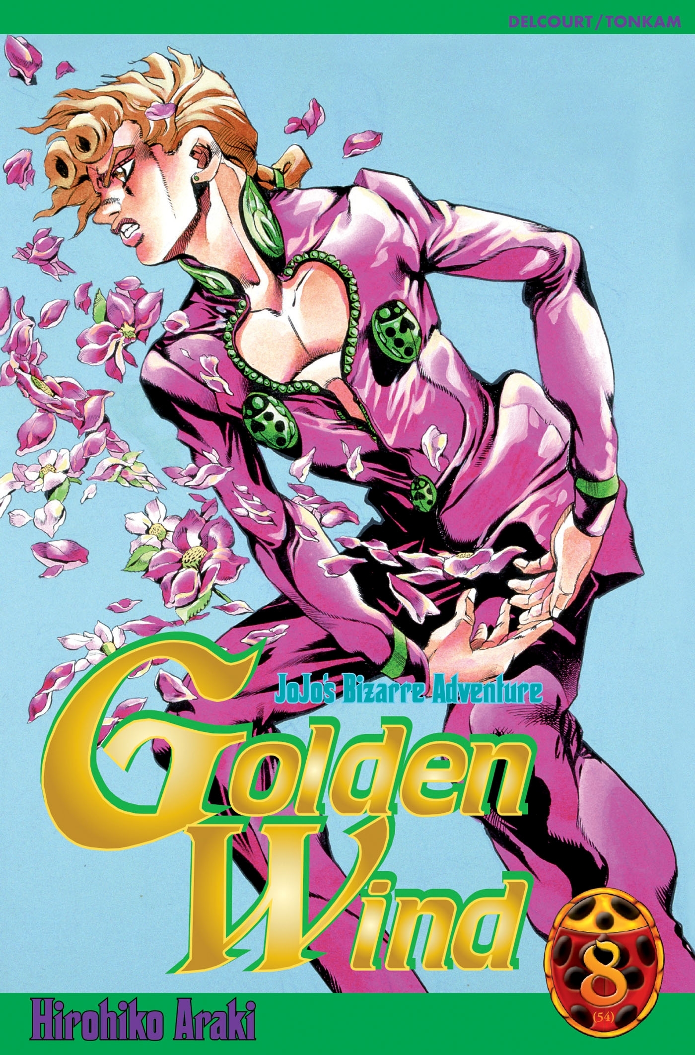 Jojo's - Golden Wind T08 (9782845809147-front-cover)