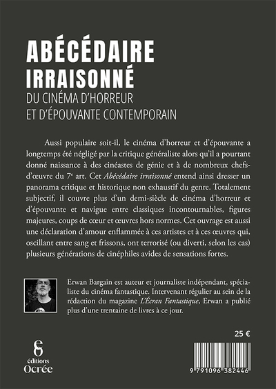 Abécédaire irraisonné du cinéma d'horreur et d'épouvante contemporain (9791096382446-back-cover)