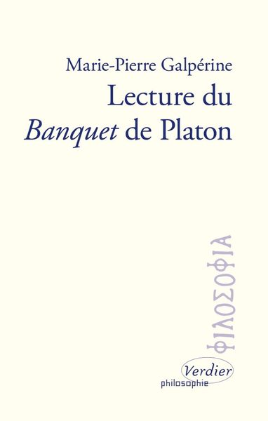LECTURE DU BANQUET DE PLATON (9782864322375-front-cover)