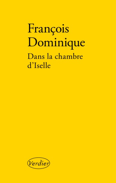 DANS LA CHAMBRE D'ISELLE (9782864328063-front-cover)