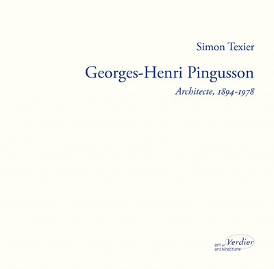 GEORGES HENRI PINGUSSON (9782864324805-front-cover)