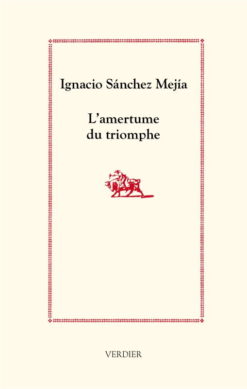 L'AMERTUME DU TRIOMPHE (9782864329213-front-cover)