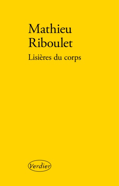 Lisieres du corps (9782864328049-front-cover)