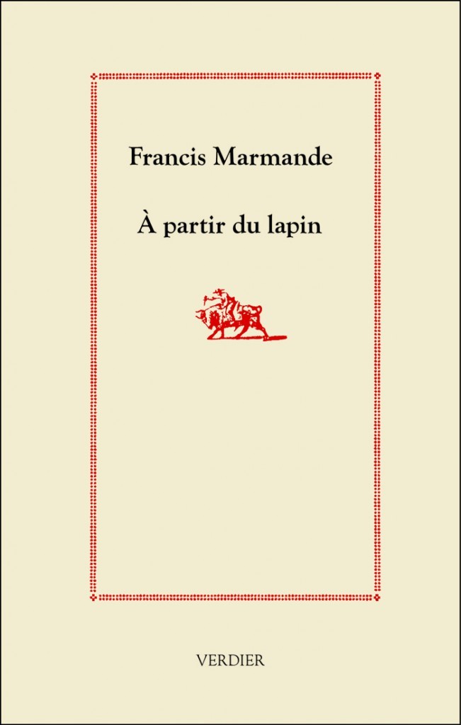 A PARTIR DU LAPIN (9782864323594-front-cover)