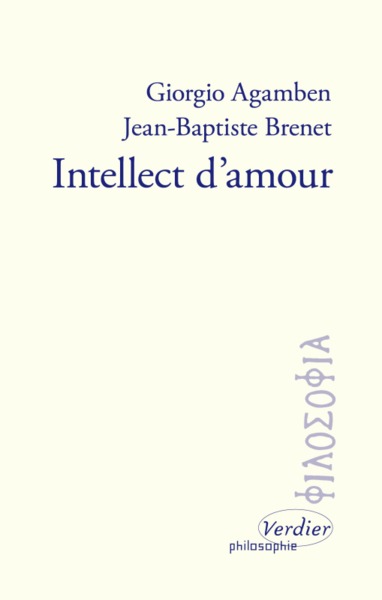 INTELLECT D AMOUR (9782864329978-front-cover)