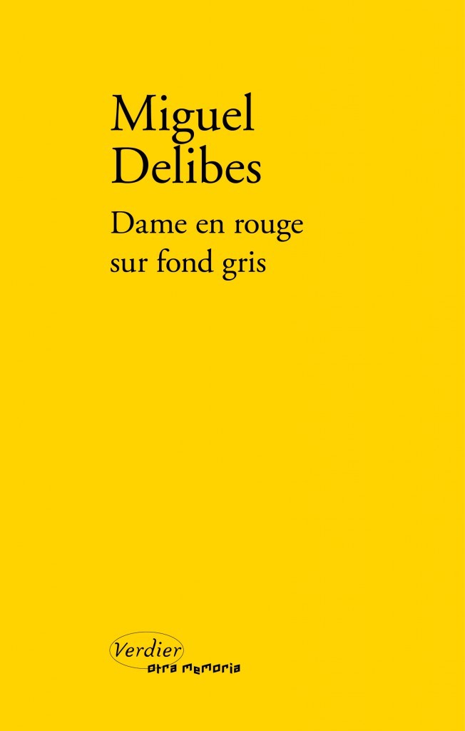 Dame en rouge sur fond gris (9782864322856-front-cover)