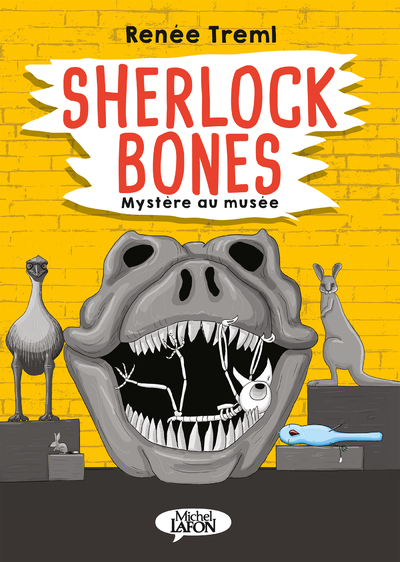 Sherlock Bones - Mystère au musée (9782749945682-front-cover)