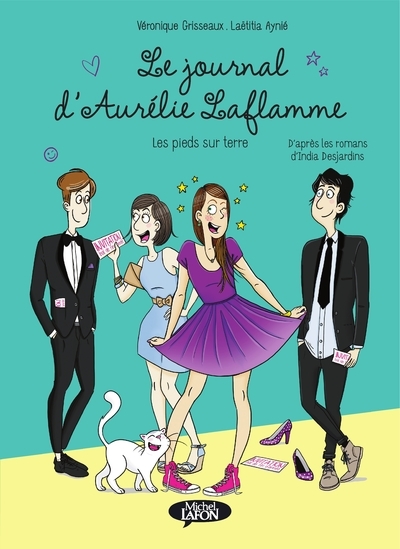 Le journal d'Aurélie Laflamme - Tome 5 (9782749945941-front-cover)