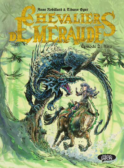Les chevaliers d'Emeraude - tome 2 Kira (9782749936086-front-cover)