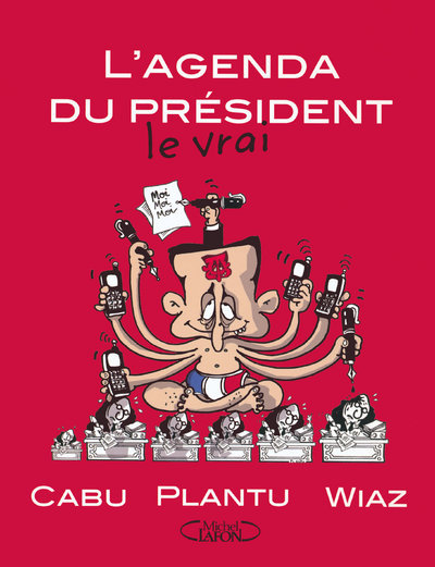 L'agenda du président le vrai (9782749908496-front-cover)