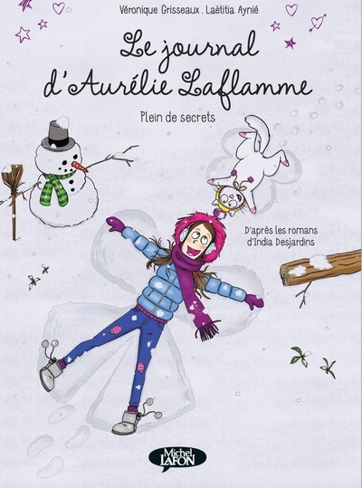Le journal d'Aurélie Laflamme - Tome 4 (9782749945934-front-cover)