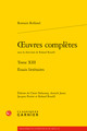 oeuvres complètes, Essais littéraires (9782406147329-front-cover)