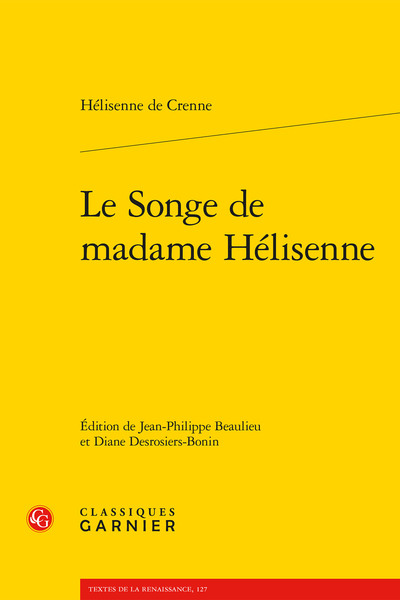 Le Songe de madame Hélisenne (9782406128441-front-cover)