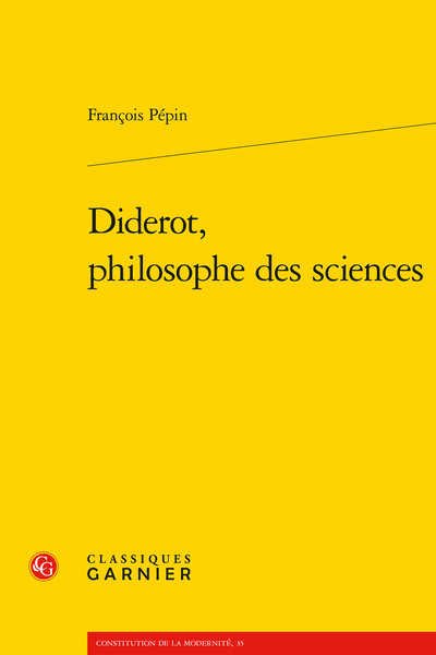 Diderot, philosophe des sciences (9782406142621-front-cover)