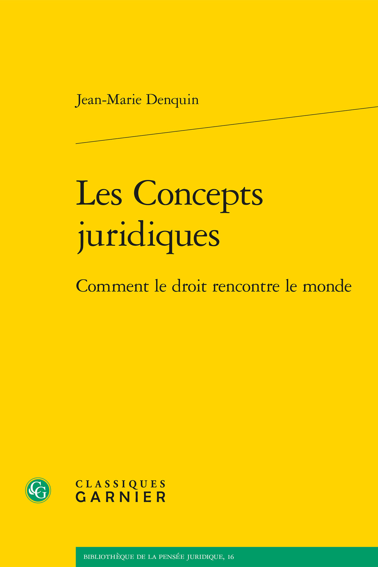 Les Concepts juridiques, Comment le droit rencontre le monde (9782406111276-front-cover)