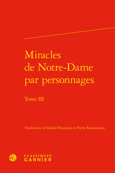 Miracles de Notre-Dame par personnages (9782406110927-front-cover)