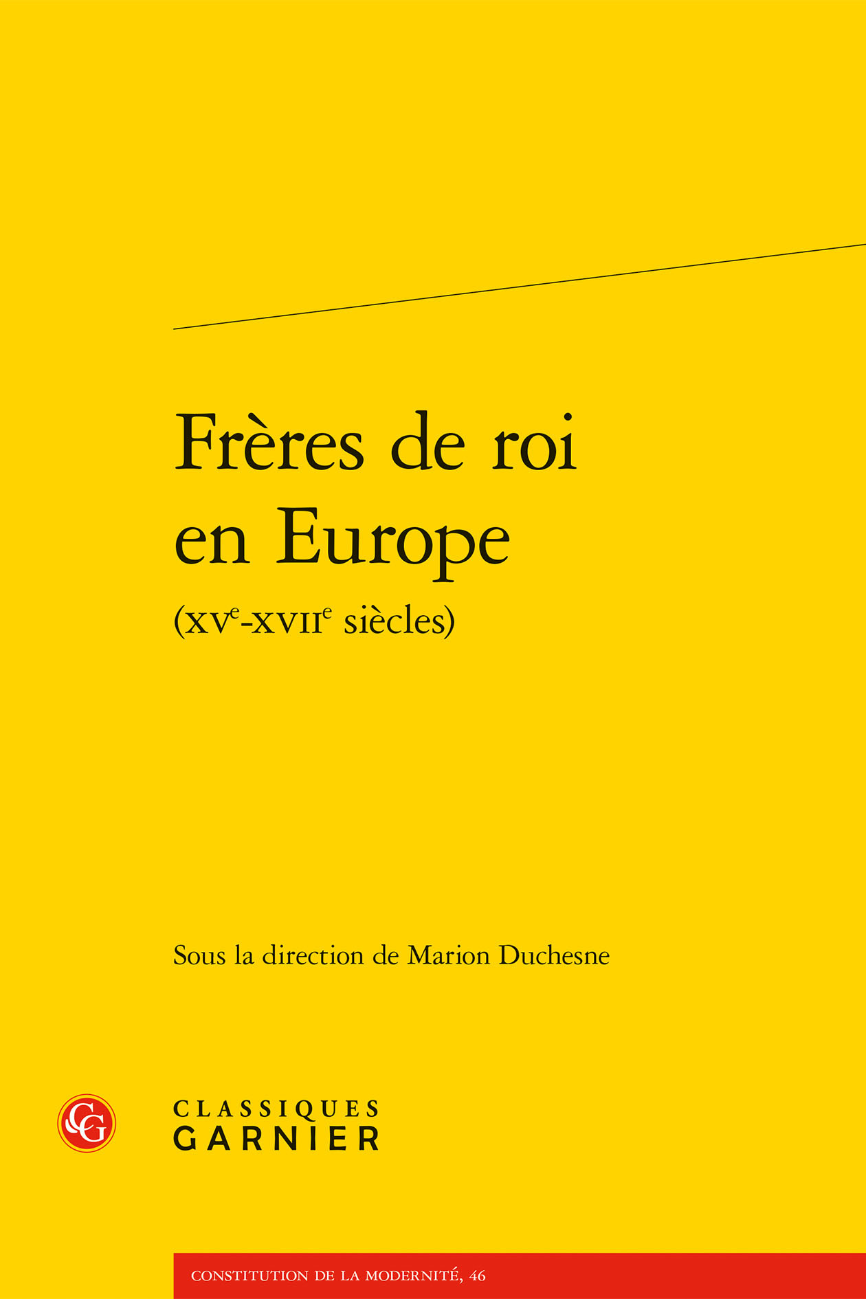 Frères de roi en Europe (9782406165354-front-cover)