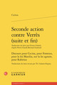 Seconde action contre Verrès (suite et fin). Discours pour Cecina, pour Fonteius, pour la loi Manilia, sur la loi agraire, pour  (9782406192251-front-cover)