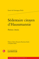 Sédentaire citoyen d'Haussmannie, Poèmes choisis (9782406121831-front-cover)