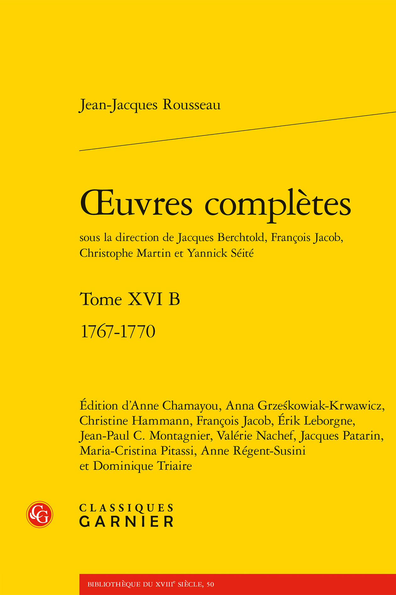 oeuvres complètes, 1767-1770 (9782406107811-front-cover)
