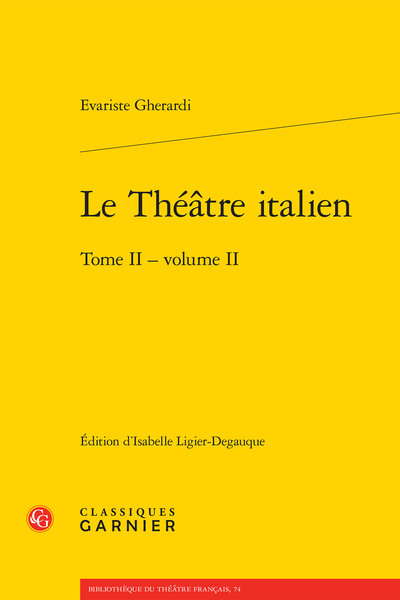 Le Théâtre italien (9782406107880-front-cover)