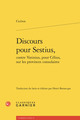 Discours pour Sestius, contre Vatinius, pour Célius, sur les provinces consulaires (9782406192312-front-cover)