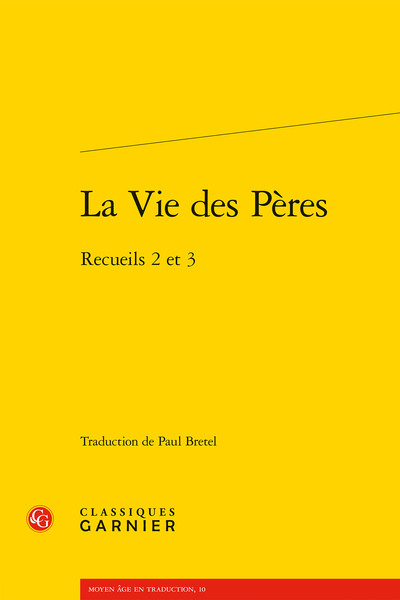 La Vie des Pères, Recueils 2 et 3 (9782406121657-front-cover)