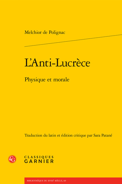 L'Anti-Lucrèce, Physique et morale (9782406186434-front-cover)