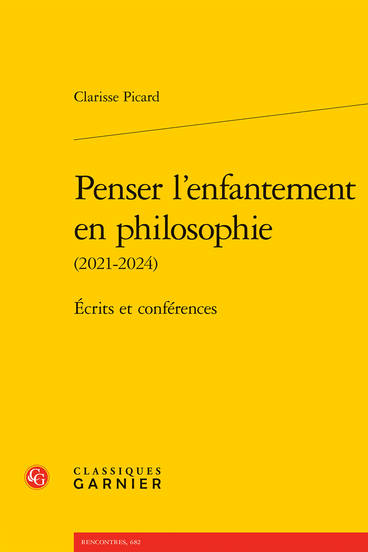 Penser l'enfantement en philosophie, Écrits et conférences (9782406185413-front-cover)