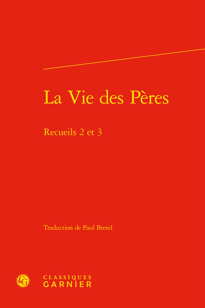 La Vie des Pères, Recueils 2 et 3 (9782406121664-front-cover)
