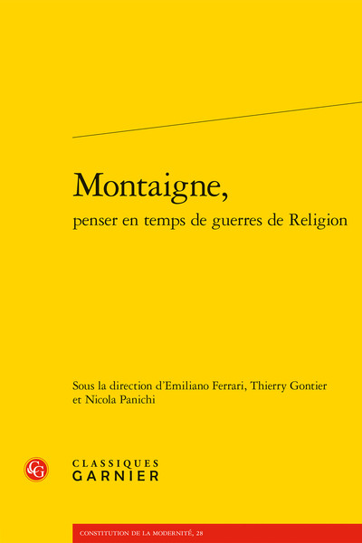 Montaigne, (9782406119104-front-cover)