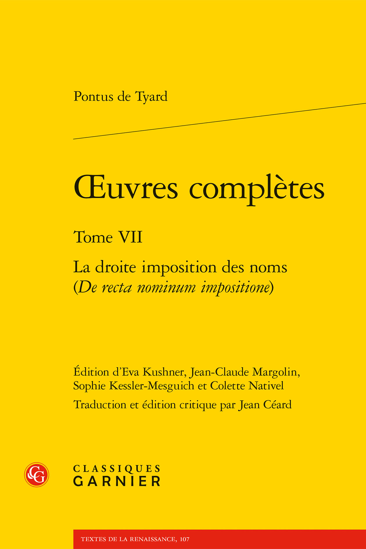 oeuvres complètes, La droite imposition des noms (De recta nominum impositione) (9782406130086-front-cover)