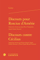Discours pour Roscius d'Amérie, pour Publius Quintus, pour Q. Roscius le comédien. Discours contre Cécilius, première action con (9782406192206-front-cover)