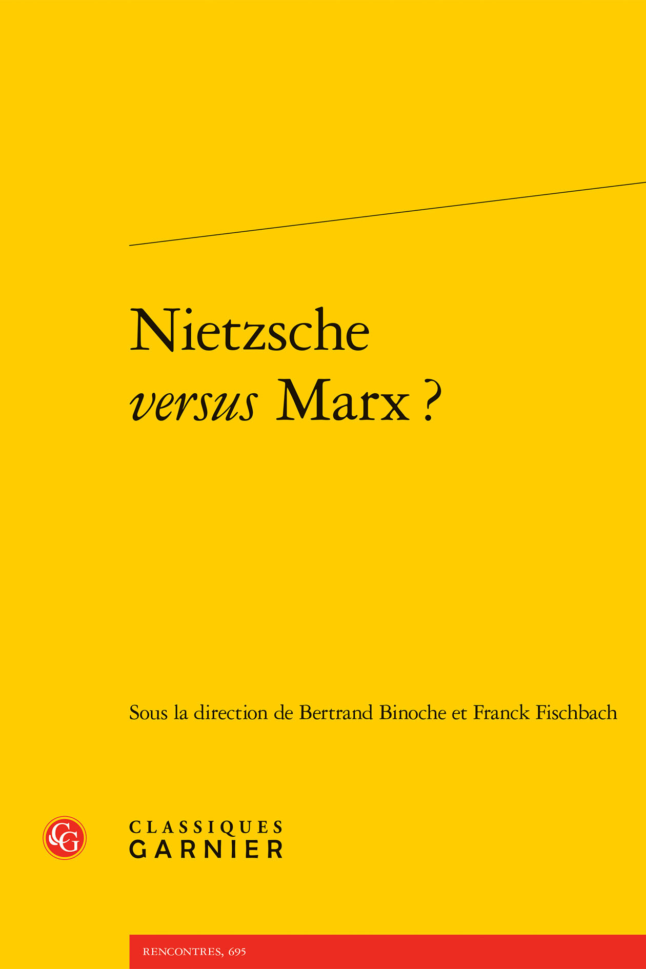Nietzsche versus Marx ? (9782406190677-front-cover)