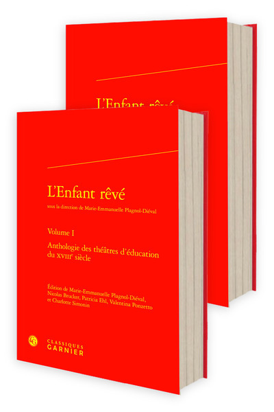 L'Enfant rêvé, Anthologie des théâtres d'éducation du XVIIIe siècle (9782406122319-front-cover)