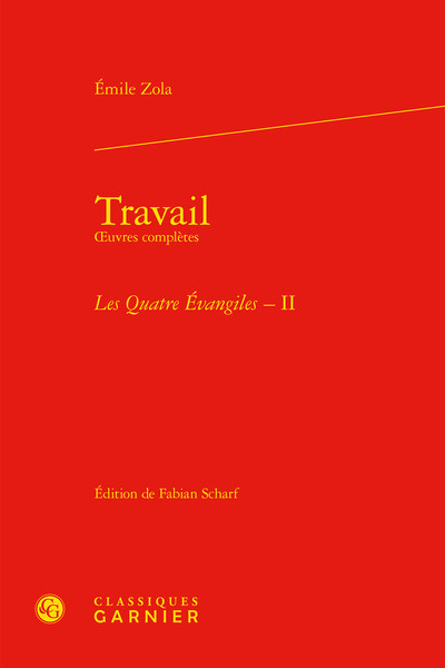 Travail, oeuvres complètes - Les Quatre Évangiles, II (9782406120773-front-cover)