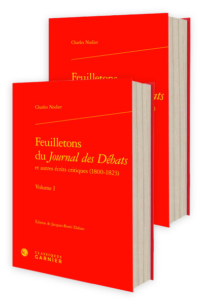 Feuilletons du Journal des Débats (9782406114024-front-cover)