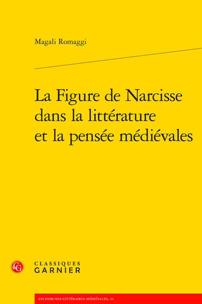 La Figure de Narcisse dans la littérature et la pensée médiévales (9782406127154-front-cover)