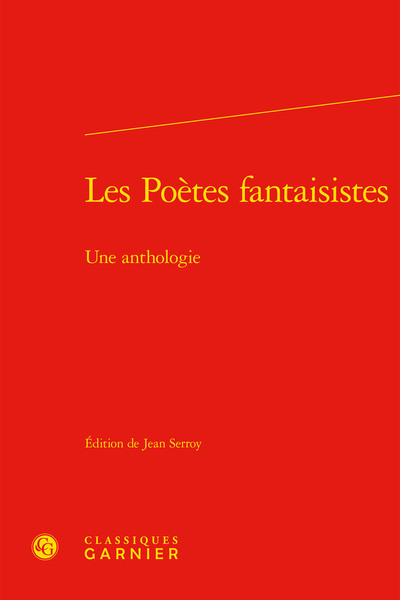 Les Poètes fantaisistes, Une anthologie (9782406114376-front-cover)