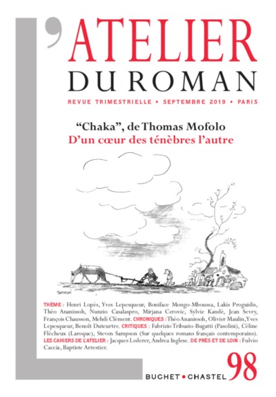 Revue Atelier du Roman N°98, Chaka de Thomas Mofolo d'un cœur des ténèbres à l'autre (9782283032848-front-cover)
