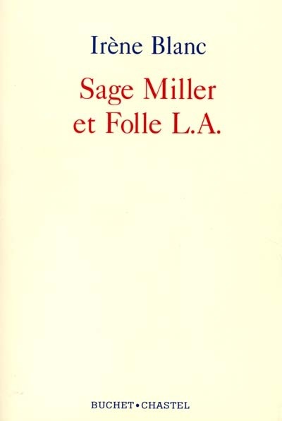 LA SAGE MILLER ET FOLLE (9782283018583-front-cover)