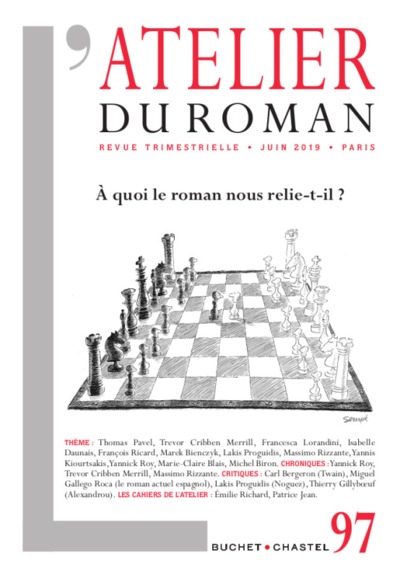 Revue Atelier du Roman N°97, À quoi le Roman nous relie-t-il ? (9782283032831-front-cover)