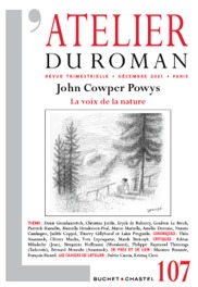 Revue atelier du roman N°107, John Cowper Powyes ¿ La voix de la nature (9782283035689-front-cover)