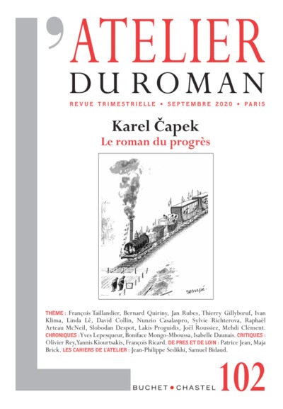 Revue atelier du roman N°102, Karel Capek - le roman du progrès (9782283034415-front-cover)