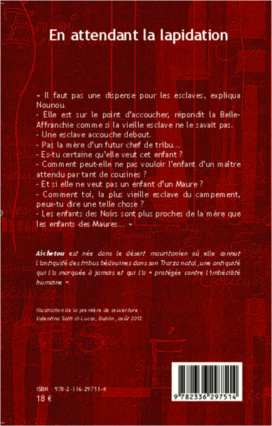 En attendant la lapidation (9782336297514-back-cover)