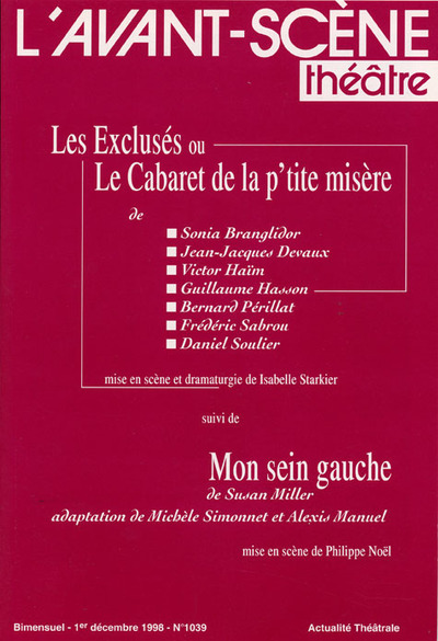 Mon Sein Gauche, Excluses ou le Cabaret de la P'Tite Mise (9782749804545-front-cover)