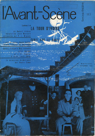 La Tour d'Ivoire, Écrit sur le Sable (9782749800240-front-cover)