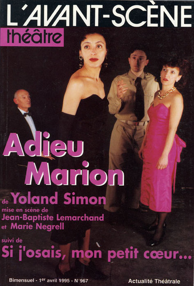 Adieu Marion, Si J'Osais Mon Petit Coeur (9782749803906-front-cover)