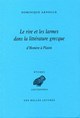 Le Rire et les larmes dans la littérature grecque, D'Homère à Platon (9782251326665-front-cover)